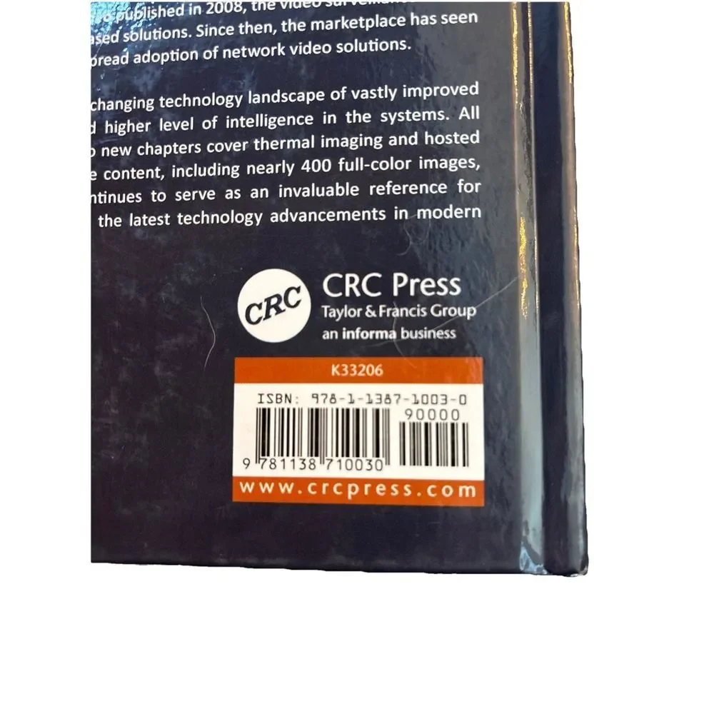 Intelligent Network Video 2nd Edition Fredrik Nilsson Hardcover Book New